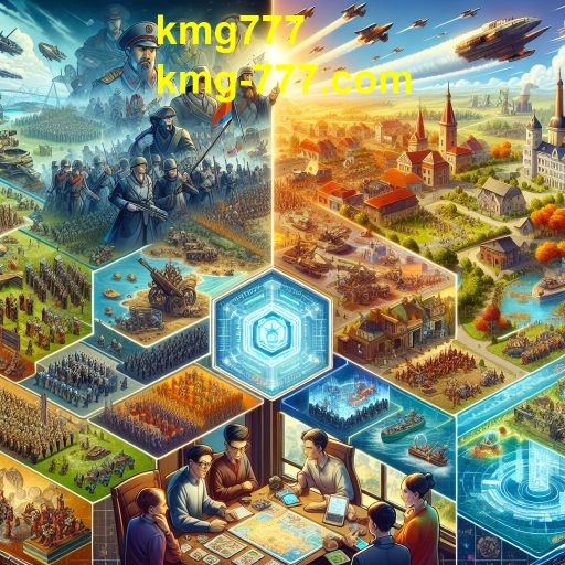 Explorando o Mundo dos Jogos de Estratégia no kmg777